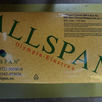 Allspan Olympia-Einstreu Classic 600 Liter XL